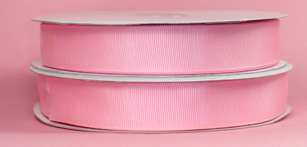 5/8" grosgrain ribbon-50yds/roll, PINK