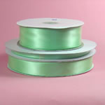 7/8" DOUBLE FACED satin ribbon-100yds/roll, MINT
