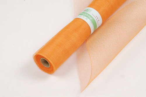 solid colored floral mesh 21x10yds, MELON