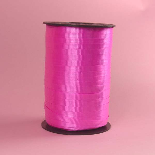 3/16" crimped curling ribbon-500yds/roll, CERISE