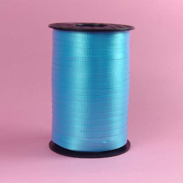 3/16" crimped curling ribbon-500yds/roll, TURQUOISE