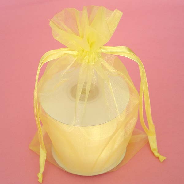 3x4" organza bag-30/pk, premium BABY MAIZE
