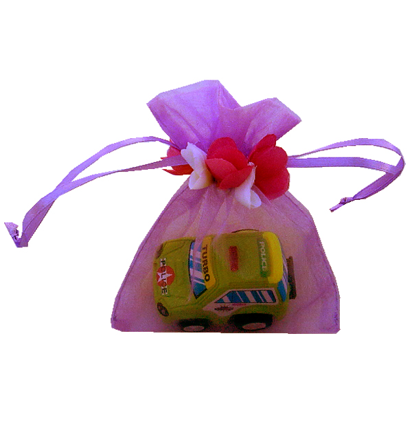 3x4" MINI PETAL organza bag-30/pk, LAVENDER