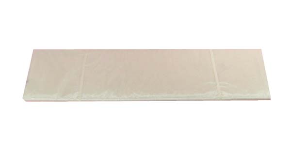 6"X25YDS/SPOOL organza fabric, IVORY
