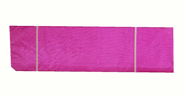 6"X25YDS/SPOOL organza fabric, PURPLE