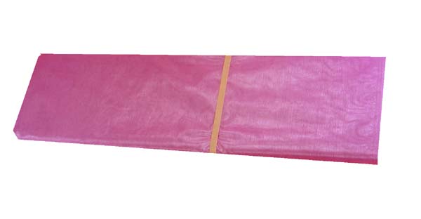 6"X25YDS/SPOOL organza fabric, ORCHID