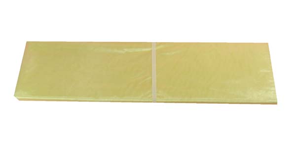 6"X25YDS/SPOOL organza fabric, TOFFEE