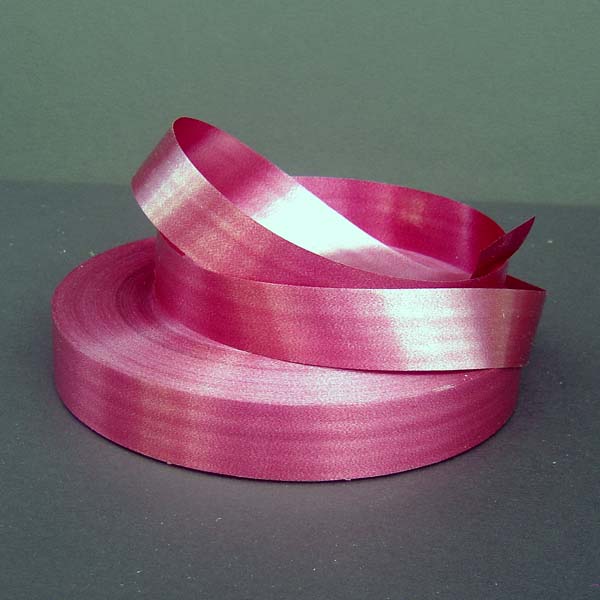 3/4" poly satin-finish ribbon-250yds/roll, BURGUNDY