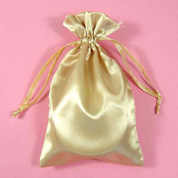 4x6" satin bag-30/pk, TOFFEE