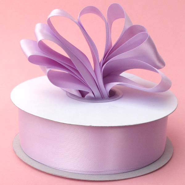 3/8" DOUBLE FACED satin ribbon-100yds/roll, ORCHID