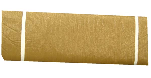 6" SHIMMER tulle fabric-25yds/spool, GOLD