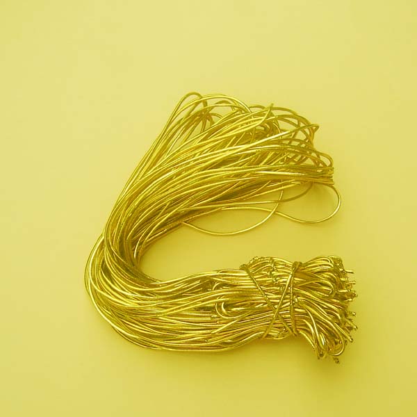 16" stretch loop-50/pk, GOLD