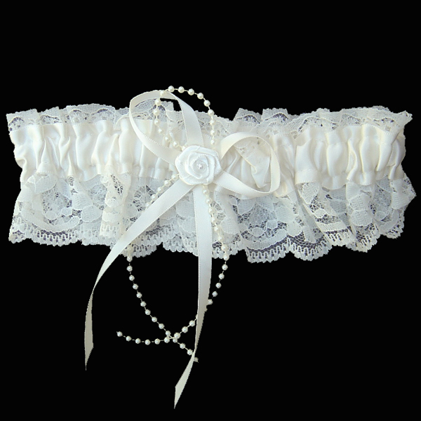 garter, IVORY